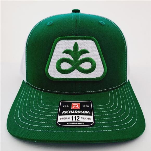 Retro Vintage Style Farm Pioneer Seed Patch Richardson 112 Trucker Cap Hat Mesh